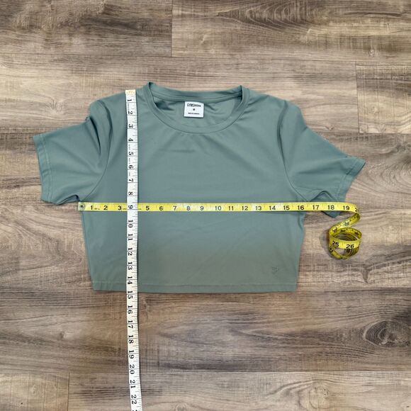 Gymshark DNU Whitney Short Sleeve Crop Top Size M - Picture 4 of 6